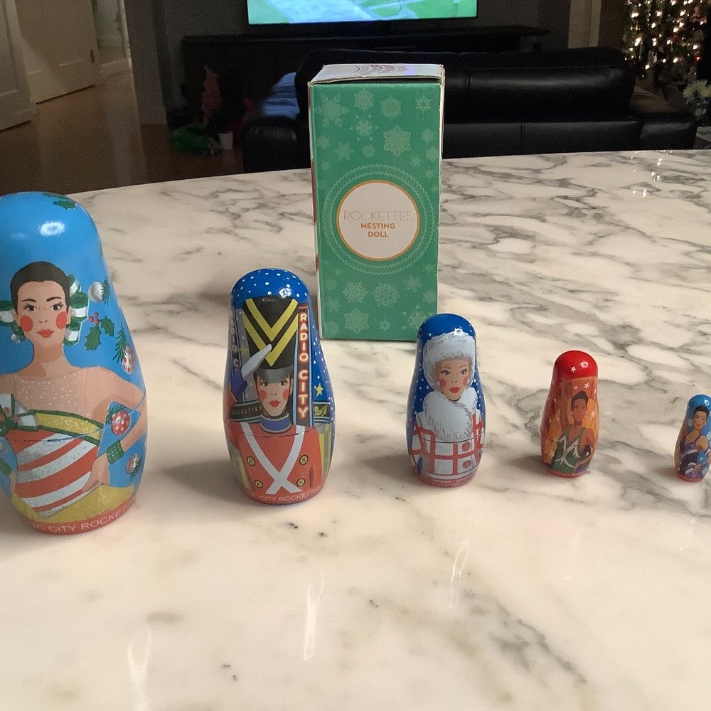 Radio City Rockettes Nesting Dolls